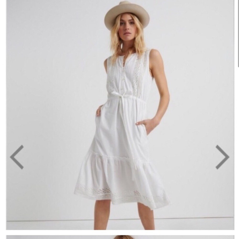 Lucky Brand White Summer Dress